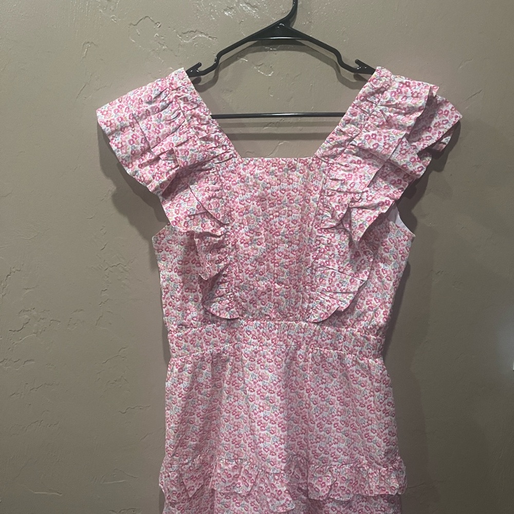 Hyacinth House Pink Ruffled Mini Dress - Picture 7 of 8